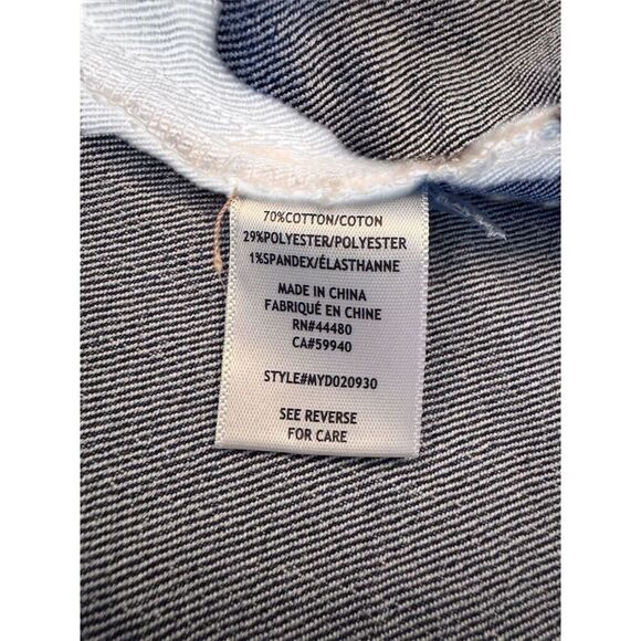 Tinseltown XL Blue Denim Jumpsuit Dress NWT - Picture 12 of 13